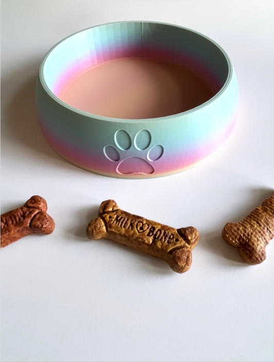 Paw Print Pet Bowl